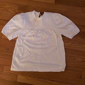 MANGO white blouse top